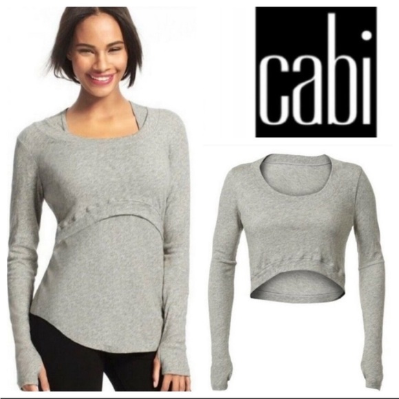 CAbi Tops - CABI Shrunken Sweater and Mix Racerback Tank Size Medium
